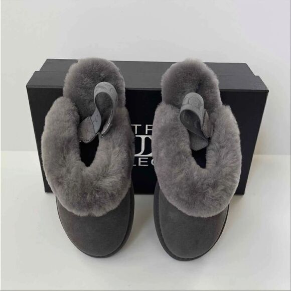Australia luxe collective genuine soft shearling sling back mule sleeper size 7 - Picture 1 of 10